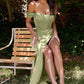 Corset Soft Satin Dress