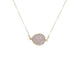 Mrs. Parker Necklace in Rose Quartz
