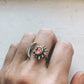 Sun and Moon Sculptural Statement Ring