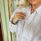 Iridescent Clear Crystal Beaded Necklace
