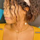 Dangle Chain Pearl Necklace
