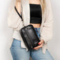 Fresno Leather Clutch – Secure Travel Wallet with Lock