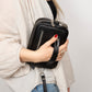 Fresno Leather Clutch – Secure Travel Wallet with Lock
