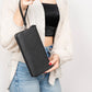 Majeste Leather Clutch Bag