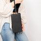 Majeste Leather Clutch Bag