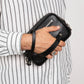 Fresno Leather Clutch – Secure Travel Wallet with Lock