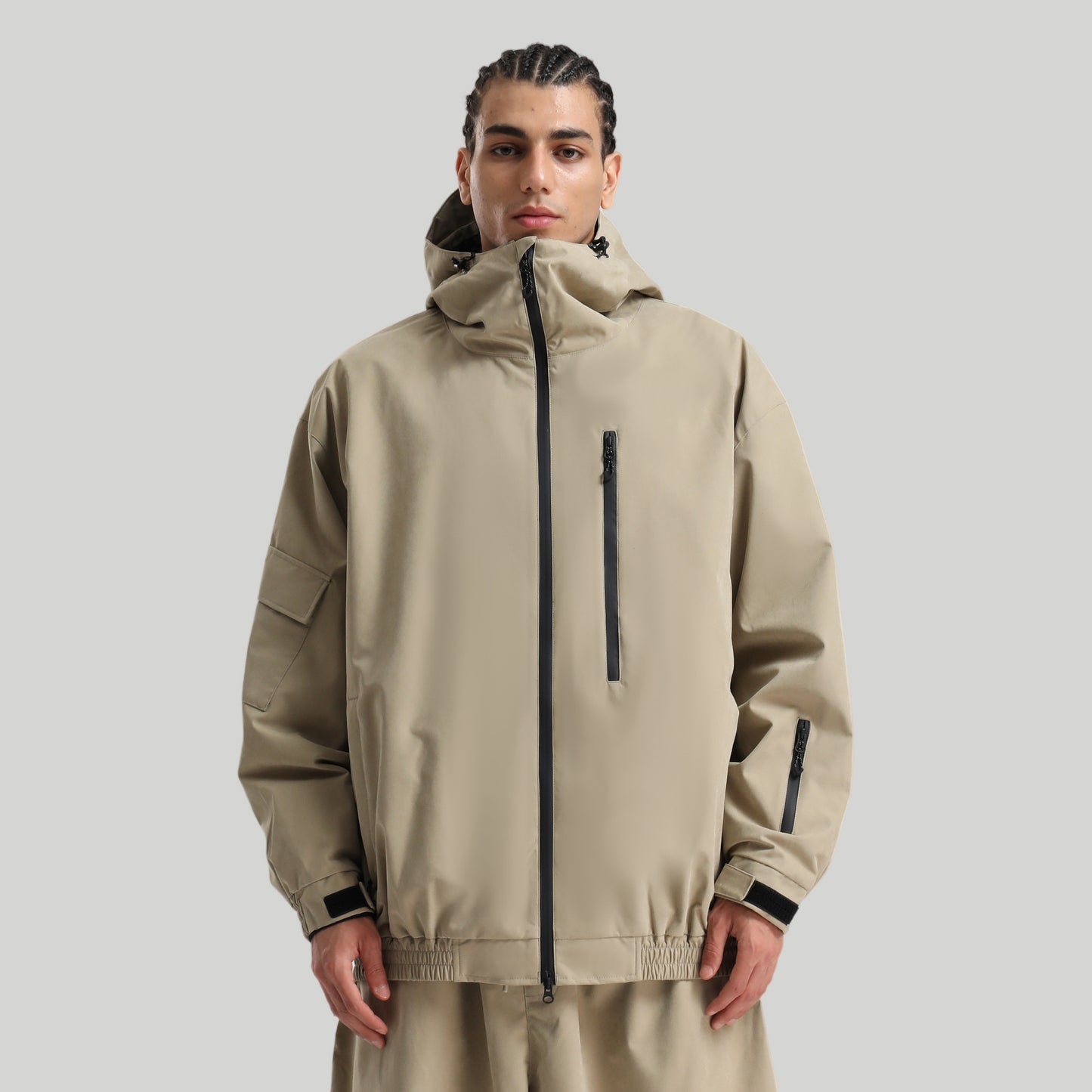 Loose Windproof Waterproof And Breathable Tooling Ski Suit