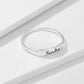 Full Silver Name-1 Ring - silver ring