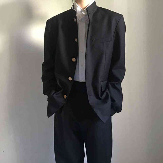 Herrenanzugjacke im Preppy-Stil