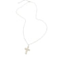 Good News silver necklace