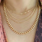 Quad Squad Chain Link Necklace