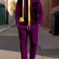 Fashion Men's Casual Sporty Round Neck Sweatshirt And Pants Two-piece Set