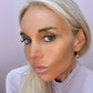 Jill Short Drop Earrings in Imperial Topaz