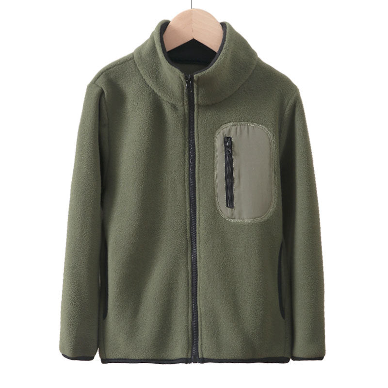 Children's Fleece Parent-Child Matching Warm Coats