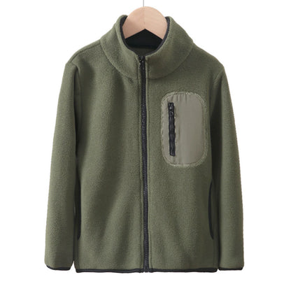 Children's Fleece Parent-Child Matching Warm Coats