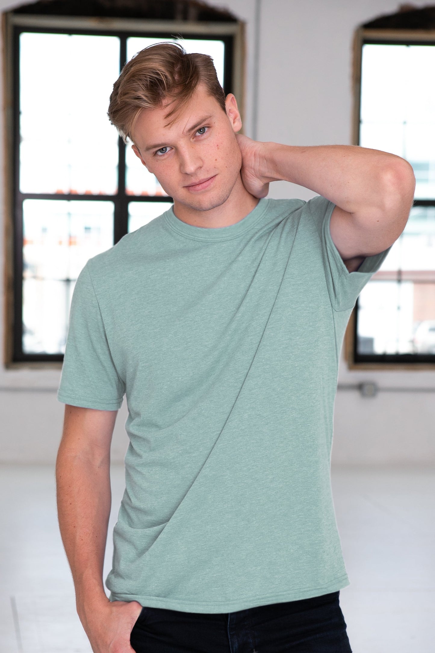 Unisex Eco-Triblend Tee (Fashion Colors)