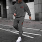 Men's Sweater Sport Pants Suit Printed Fashion