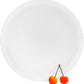 Set Of 6 Professional Rolled Rim White Dinner Plate 10" inch | 25.5 Cm