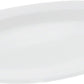 Set Of 3 Professional Rolled Rim White Oval Plate / Platter 12" inch |