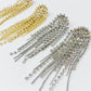 Chain And Shine Fringe Earrings