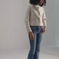 Lady Jacket in Cream Cotton Tweed