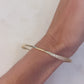 Gold Bracelet with Texture
