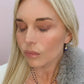Double Diana Denmark Necklace in Sapphire with Sapphire Drop