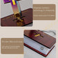 Christliches Jesus Bibelbuch Basis Perfekt Infus Spirituelle Eleganz Schlafzimmer Atmosphäre Magnetisch Schweben Schwebendes Buntes Kreuz