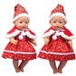 43 cm Baby Neugeborenen Puppenkleidung Wolle Süßer Weihnachtsmann, Baum, Elch Weihnachtskleidung Anzug für amerikanische 18 Zoll Mädchen Puppe Spielzeug Geschenk