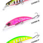 TSURINOYA 80S 12g Sinking Minnow Fishing Lure DW96 8cm Large Trout Pike Rockfish Hard Bait Jerkbait Freshwater Saltwater Wobbler