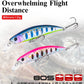 TSURINOYA 80S 12g Sinking Minnow Fishing Lure DW96 8cm Large Trout Pike Rockfish Hard Bait Jerkbait Freshwater Saltwater Wobbler