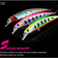TSURINOYA 80S 12g Sinking Minnow Fishing Lure DW96 8cm Large Trout Pike Rockfish Hard Bait Jerkbait Freshwater Saltwater Wobbler
