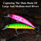 TSURINOYA 80S 12g Sinking Minnow Fishing Lure DW96 8cm Large Trout Pike Rockfish Hard Bait Jerkbait Freshwater Saltwater Wobbler