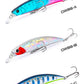 TSURINOYA 80S 12g Sinking Minnow Fishing Lure DW96 8cm Large Trout Pike Rockfish Hard Bait Jerkbait Freshwater Saltwater Wobbler
