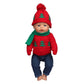 43 cm Baby Neugeborenen Puppenkleidung Wolle Süßer Weihnachtsmann, Baum, Elch Weihnachtskleidung Anzug für amerikanische 18 Zoll Mädchen Puppe Spielzeug Geschenk