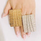 Ringe für Damen, großer, vergoldeter Ring, verschiedene Elemente und Formen, Schmucksets, Accessoires, Geschenk, kostenloser Versand, verstellbare Größe, YLL
