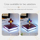 Christliches Jesus Bibelbuch Basis Perfekt Infus Spirituelle Eleganz Schlafzimmer Atmosphäre Magnetisch Schweben Schwebendes Buntes Kreuz