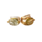 Torrey Ring with Gold Rutilated Quartz