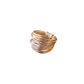 Marcia Wire Wrap Ring in Rose Gold with Gold