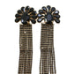 Black Tassel Earrings