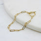 Paperclip Lariat Bracelet
