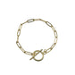 Paperclip Lariat Bracelet