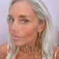 Gold Square Chain Link Hoop Earrings