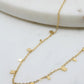 Dainty Ibiza Style Necklace with Squares