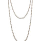 Rose Gold Layered Pearl Necklace