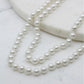 White Layered Pearl Necklace