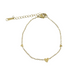 Chain Bracelet with Hearts