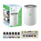 Pursonic Air Purifier with 6-Pack Premium Essential Oils Collection