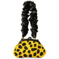 ARNOLDI VENOM Hand-beaded Clutch Bag In Black & Yellow