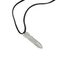 STORY BOMB NECKLACE - SILVER OR LEATHER